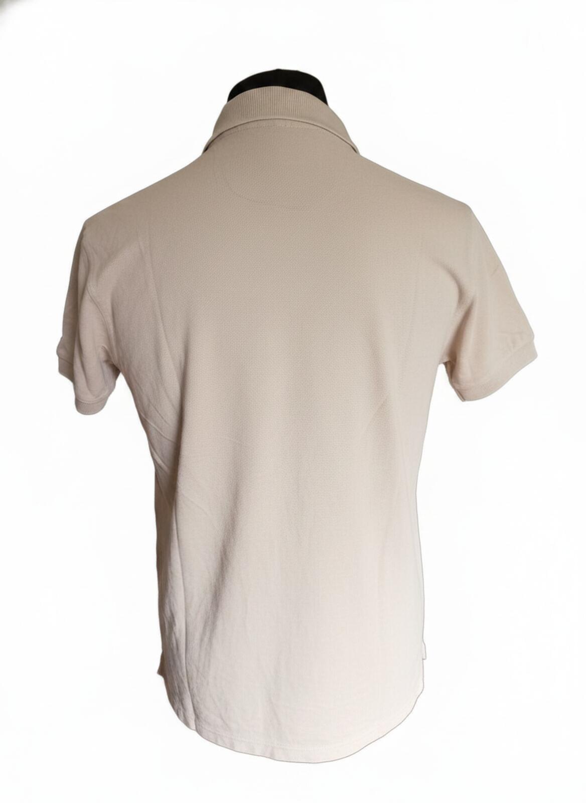 Lacoste Beige Short Sleeve Polo Shirt - Size 6 XL