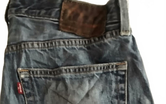 Levi's Vintage Look Blue Denim Jeans - Made 2009 - W34 L32