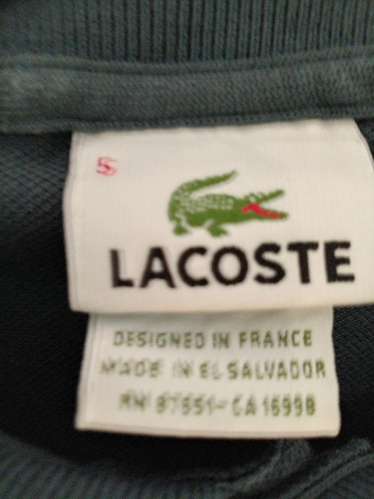 Lacoste Classic Polo Shirt with Crocodile Logo - Large