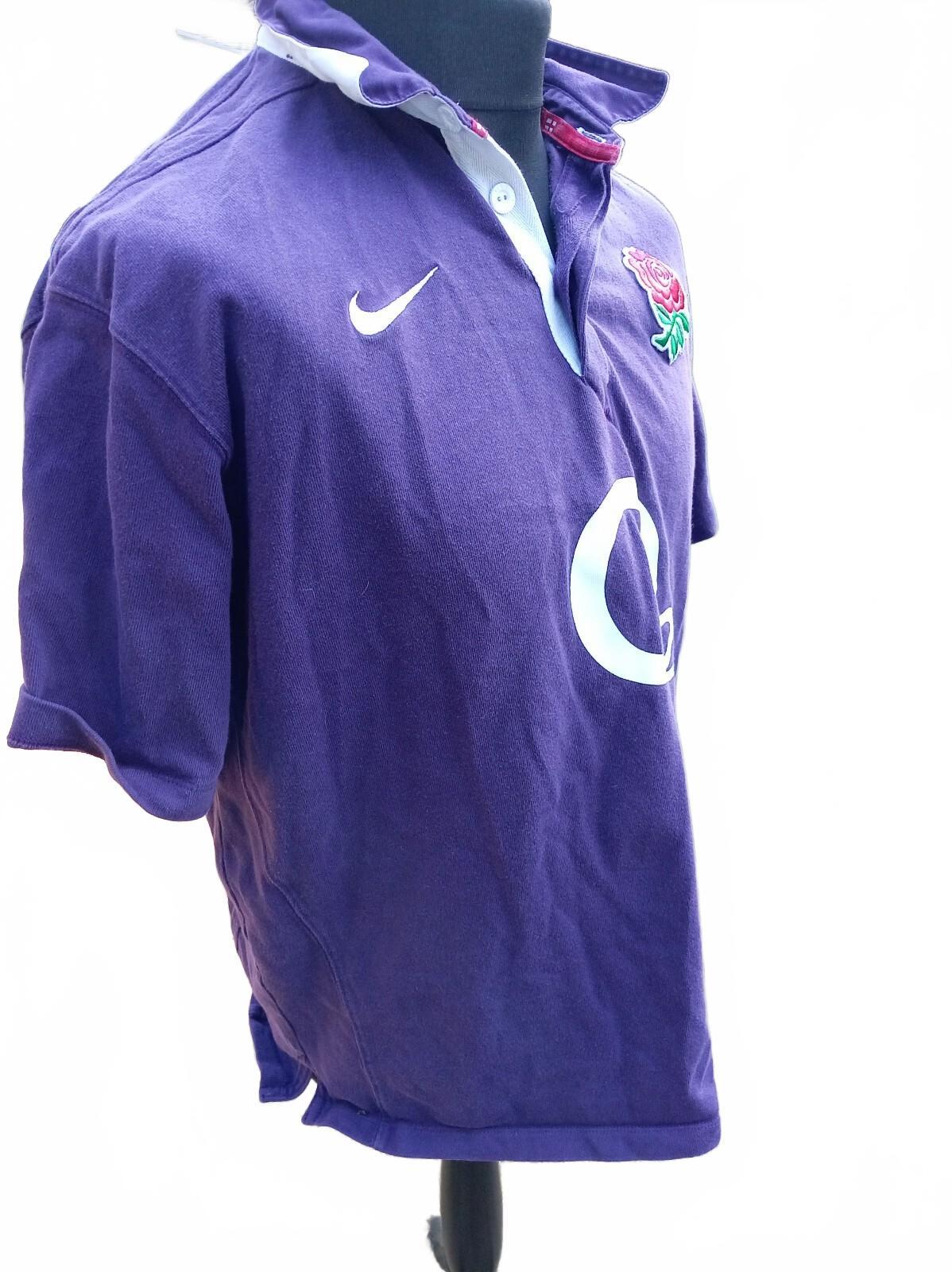 England Rugby Nike O2 Alternate Shirt – XL – Purple – Excellent Condition