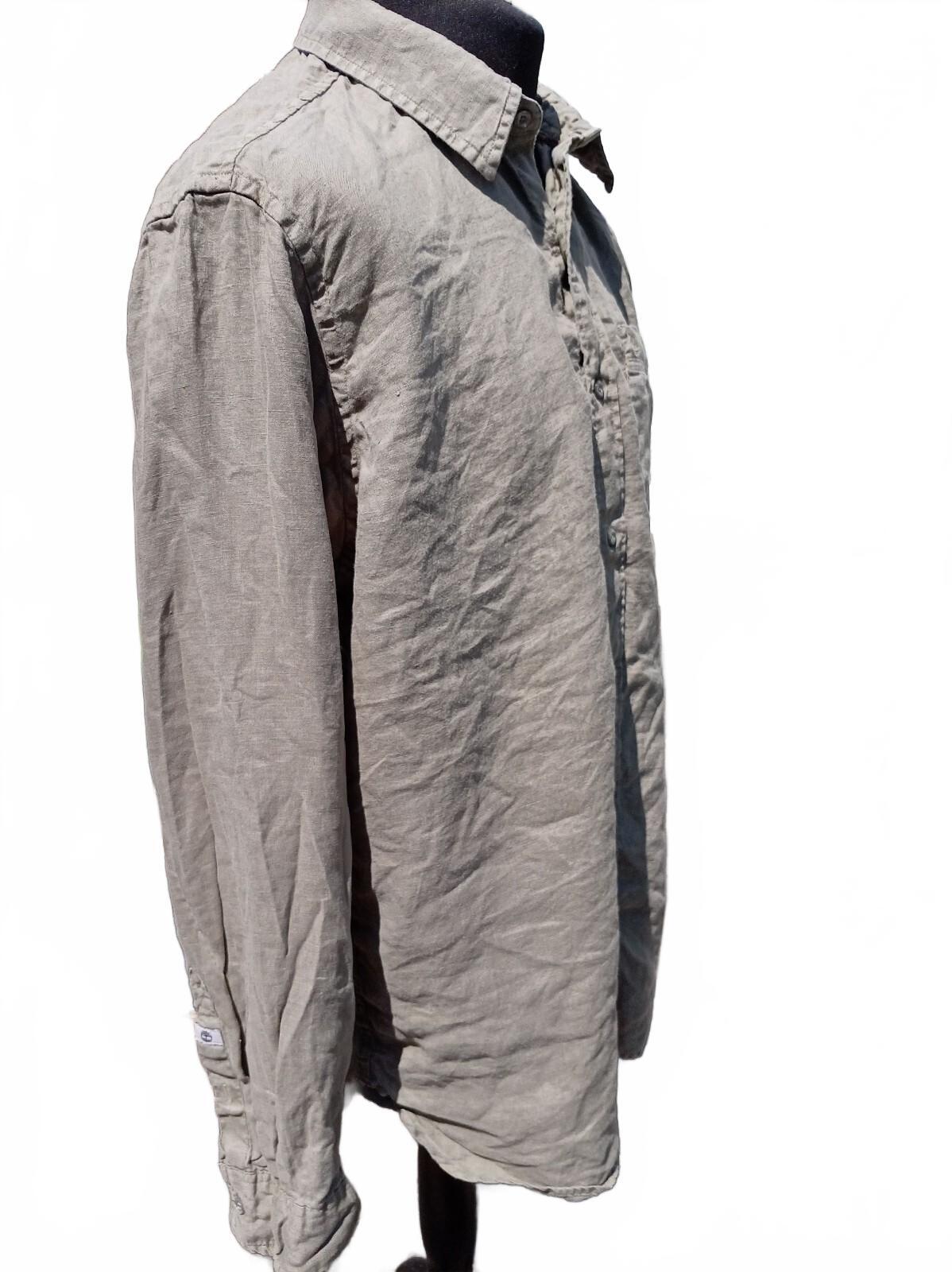 Timberland Earthkeepers Shirt – XL – Khaki – Regular Fit – 2000s
