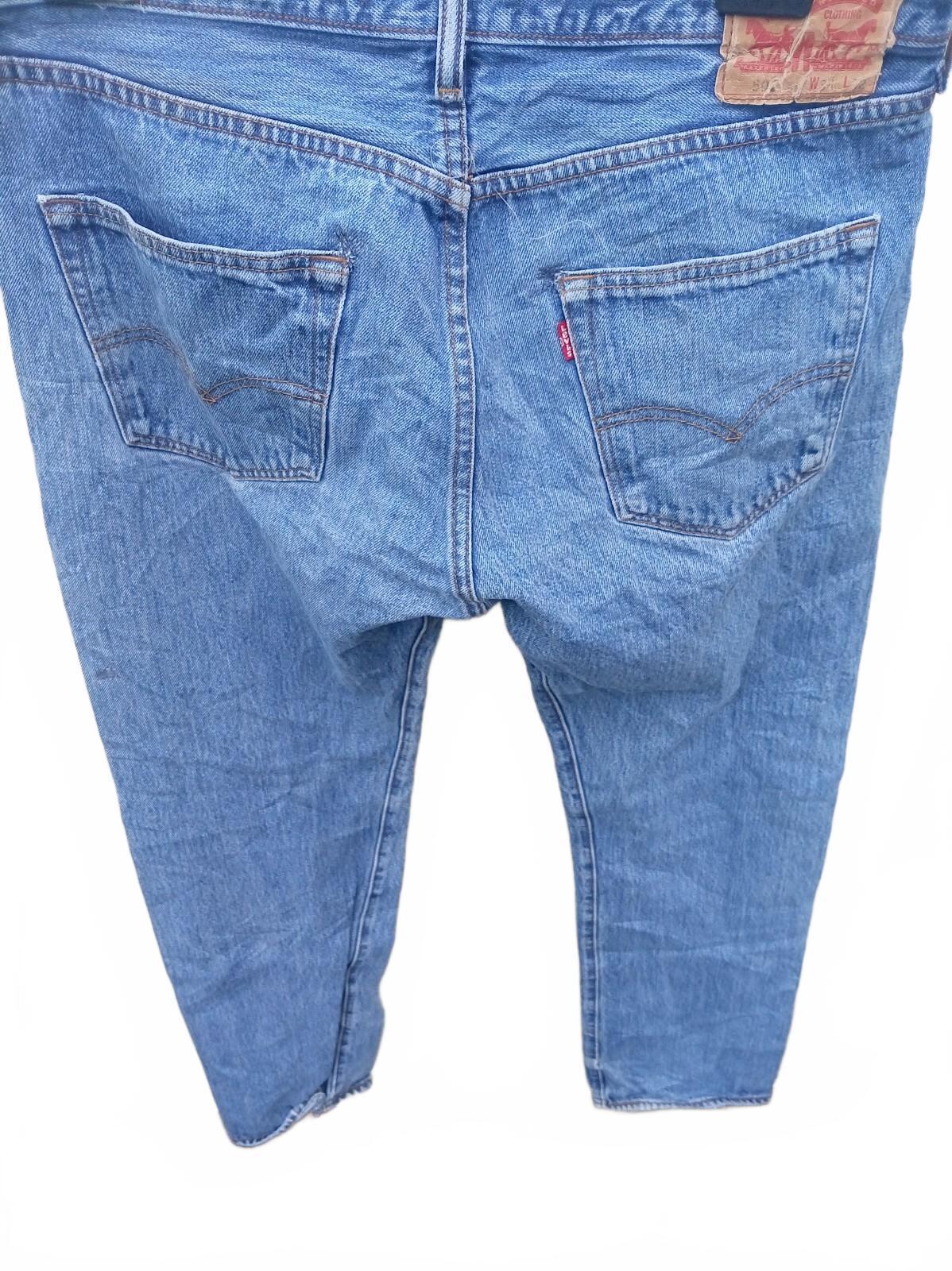 Levi's Classic Blue Denim Jeans - W34 L32