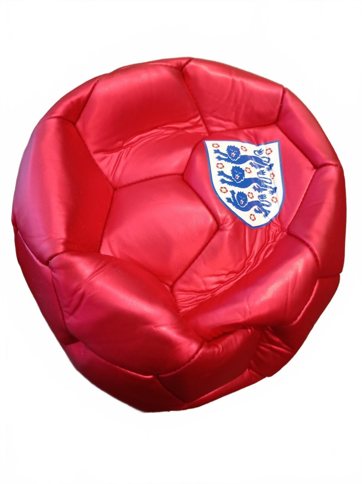 England FA Official Mitre Soft Footballs Pair Licensed 2022 Red/White Unused