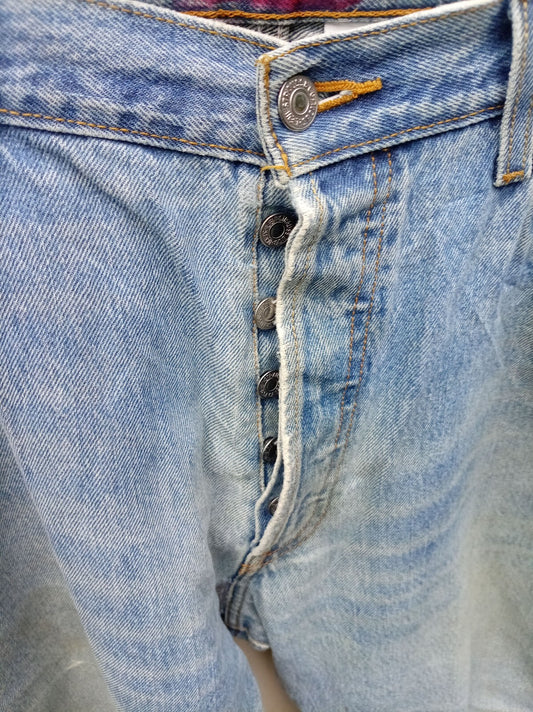 Levi’s 501 Men’s Jeans – 0193 Wash Egypt W38 L32 Vintage Straight Leg