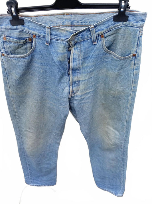 Levi’s 501 Men’s Jeans – UK Made – 501‑0114 – 1999 – W36 L32 – Vintage