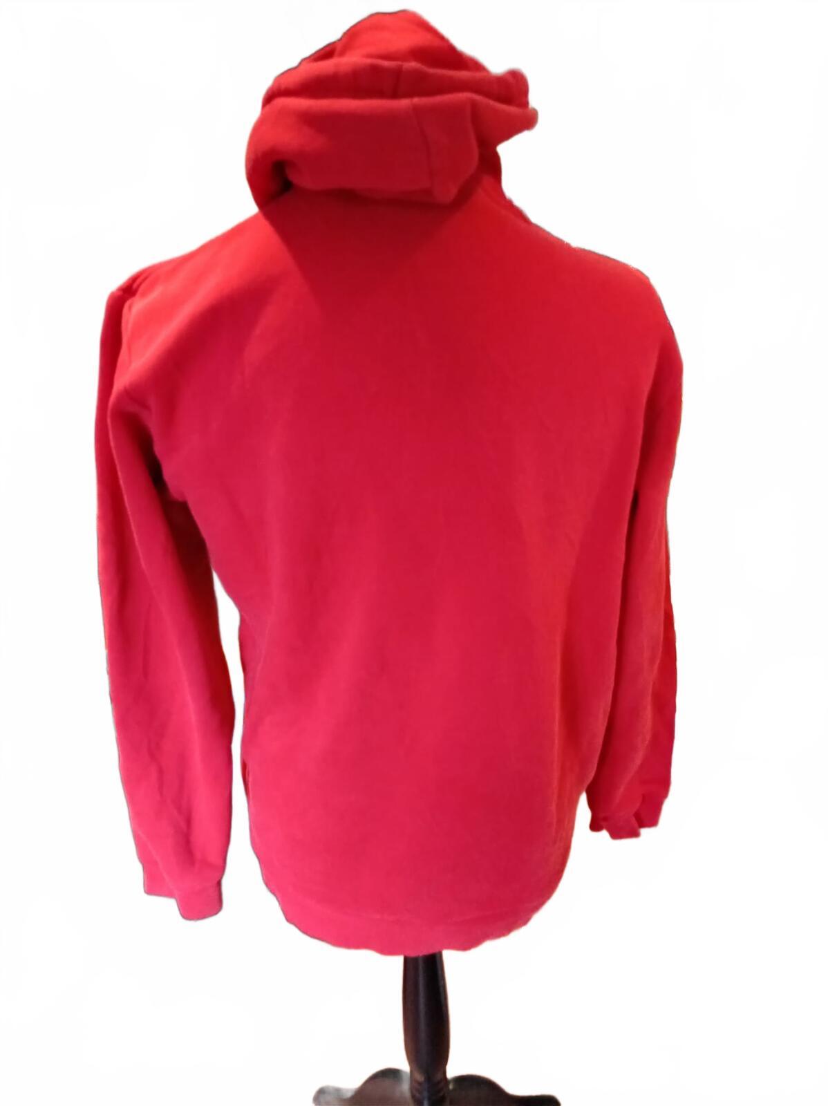 Adidas Originals Trefoil Hoodie | Red | Men's Large - Classic Streetwear