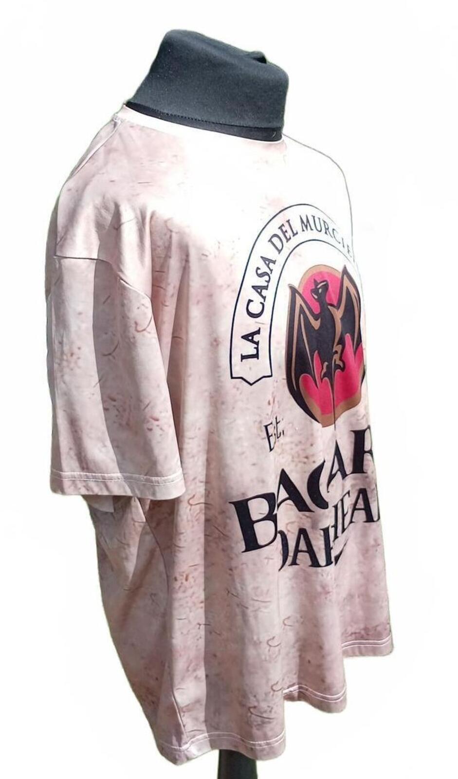 Bacardi Oakheart La Casa del Murciélago Graphic Oversized T-Shirt - XXL