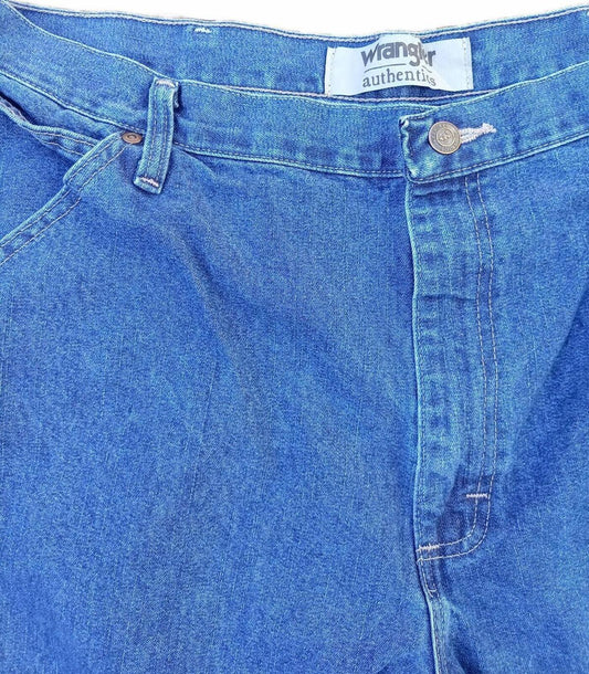 Wrangler Men’s Jeans W38 L30 – Blue Denim – Straight Fit – 80/20 Cotton Blend