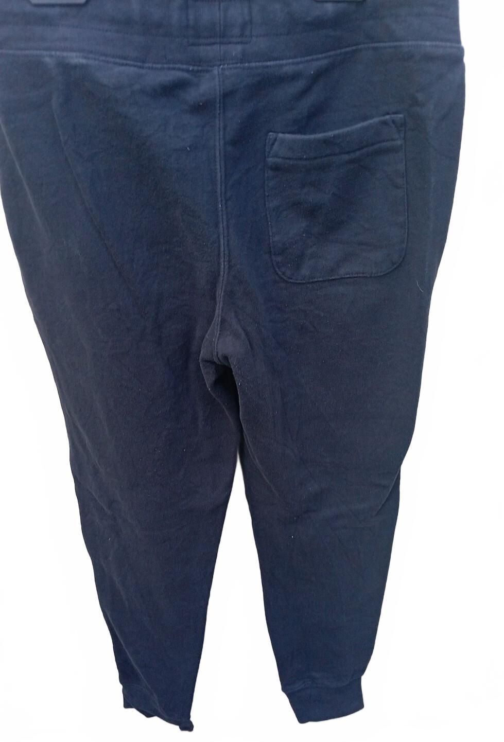 Champion Black Jogger Sweatpants with Logo Patch - Small