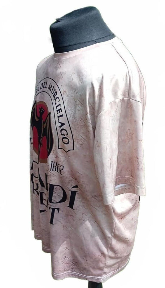 Bacardi Oakheart La Casa del Murciélago Graphic Oversized T-Shirt - XXL