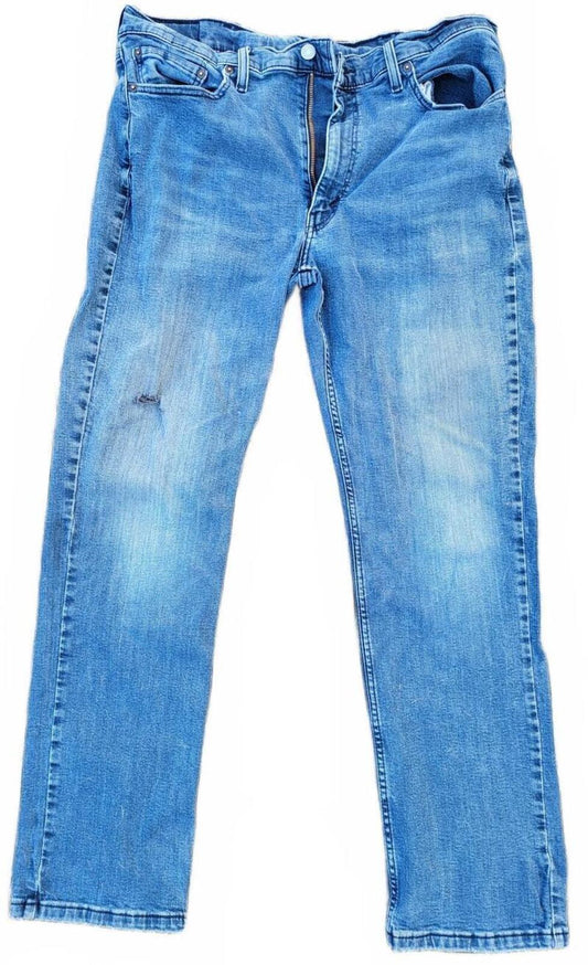 Levi’s 514 Straight Jeans W38 L32 – Blue Denim – Men’s – Classic Fit