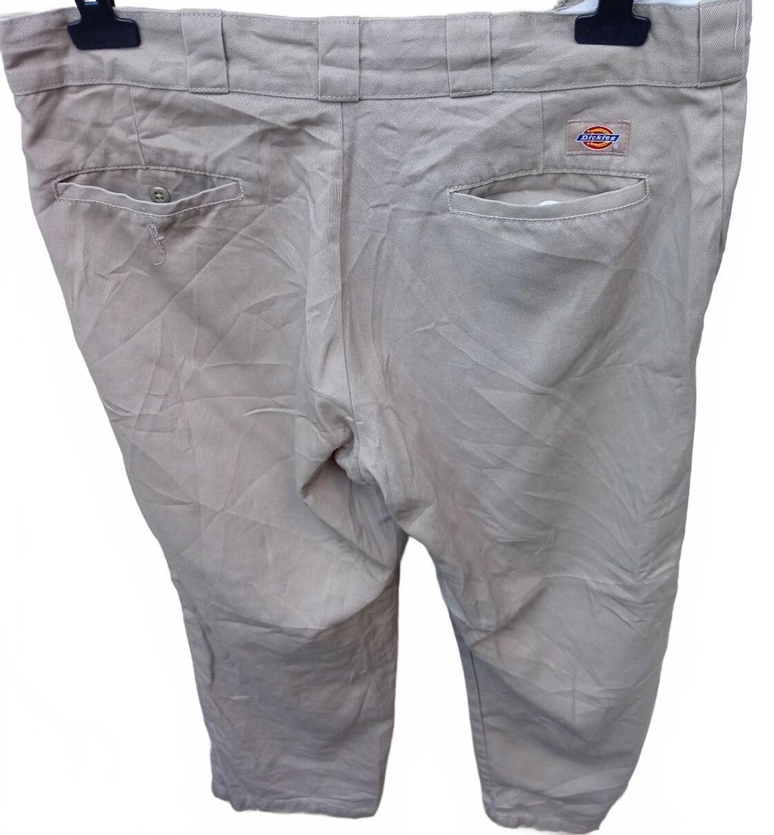 Vintage Dickies 874 Original Fit Work Pants Men’s 36x28 Beige Khaki Excellent