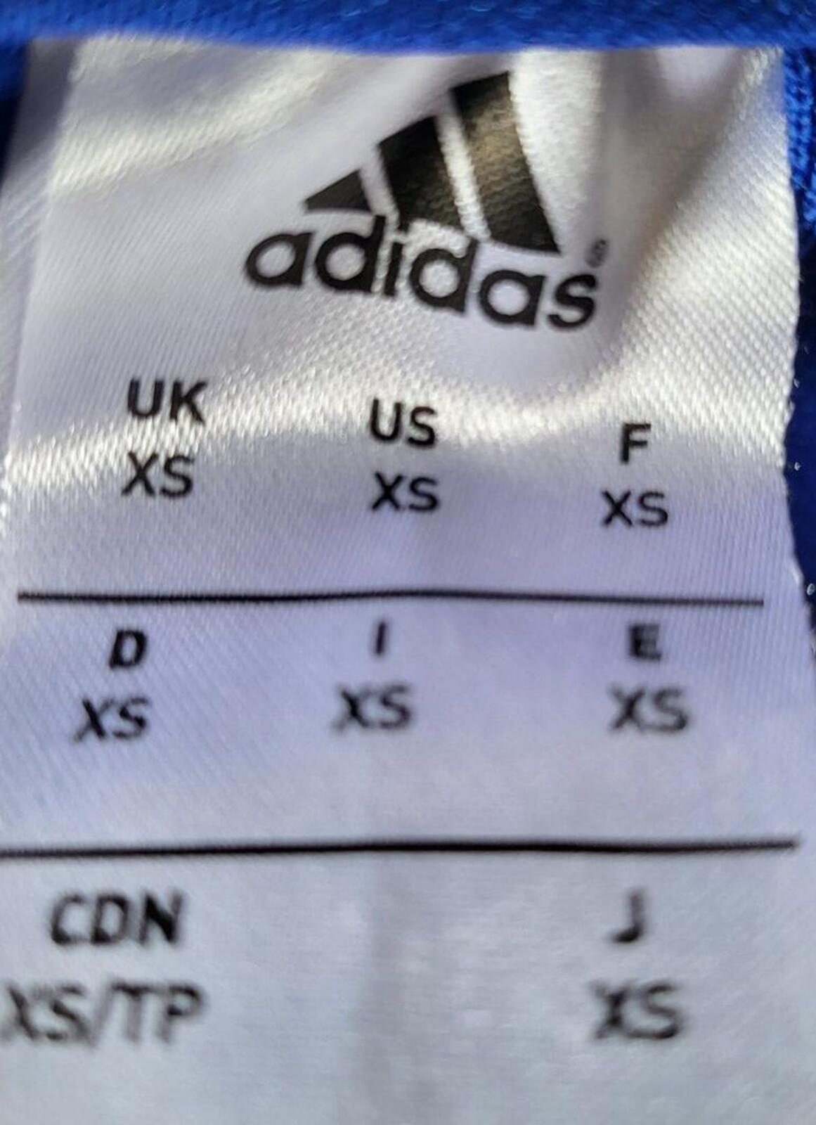 Ireland Adidas Training Quarter Zip – XS – FAI Football Top – Vauxhall – Blue