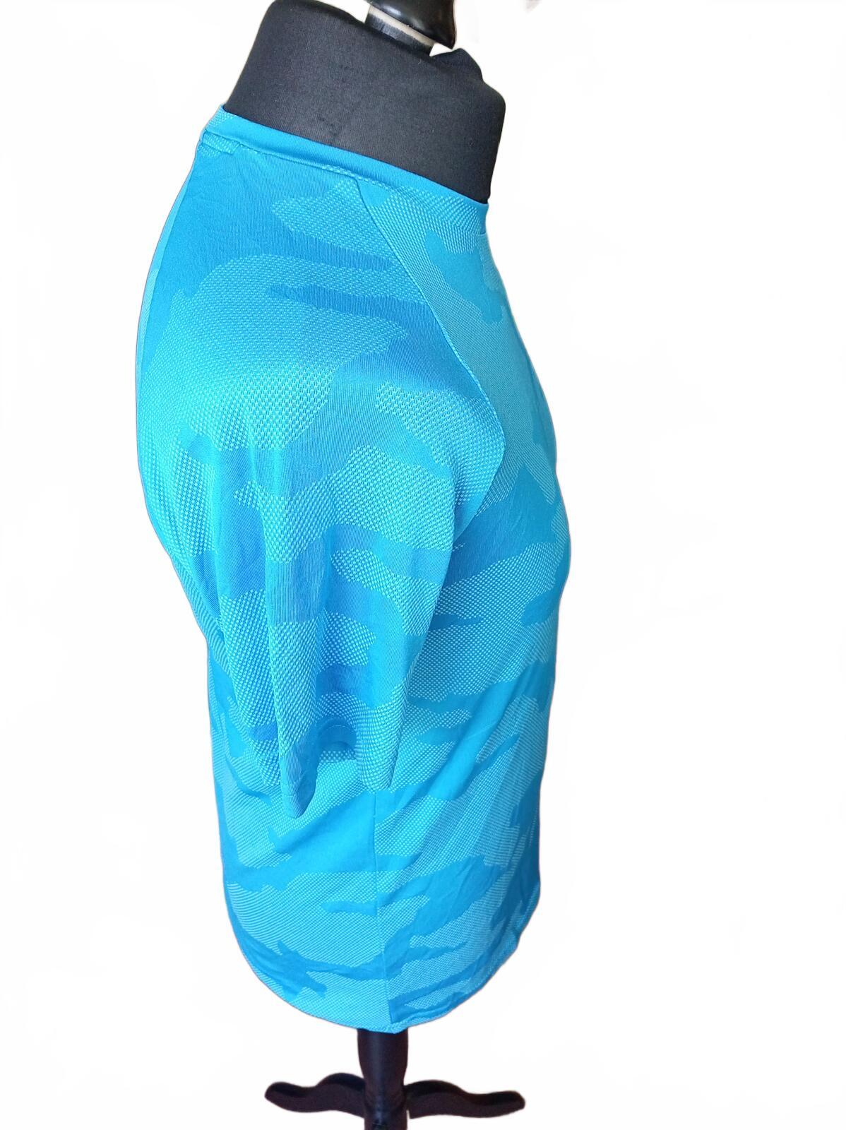 Under Armour Blue Camo Performance T-Shirt - Small