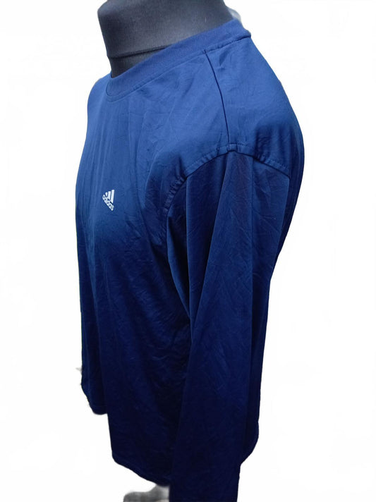 adidas Navy Blue Long Sleeve Training Top - Perfect Condition - Men’s XL