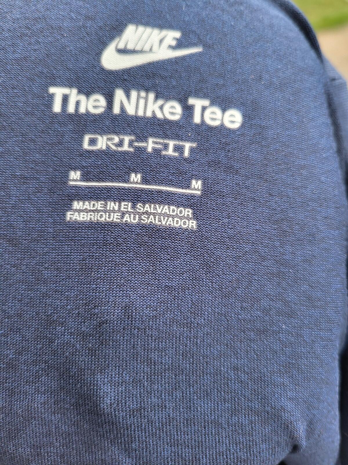 Nike Laker Softball Navy Blue T-Shirt - Medium