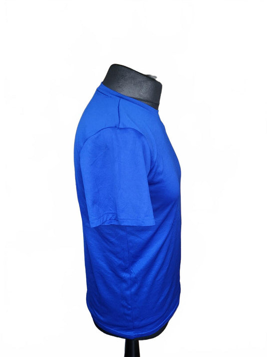 Adidas Blue Short Sleeve T-Shirt - Small