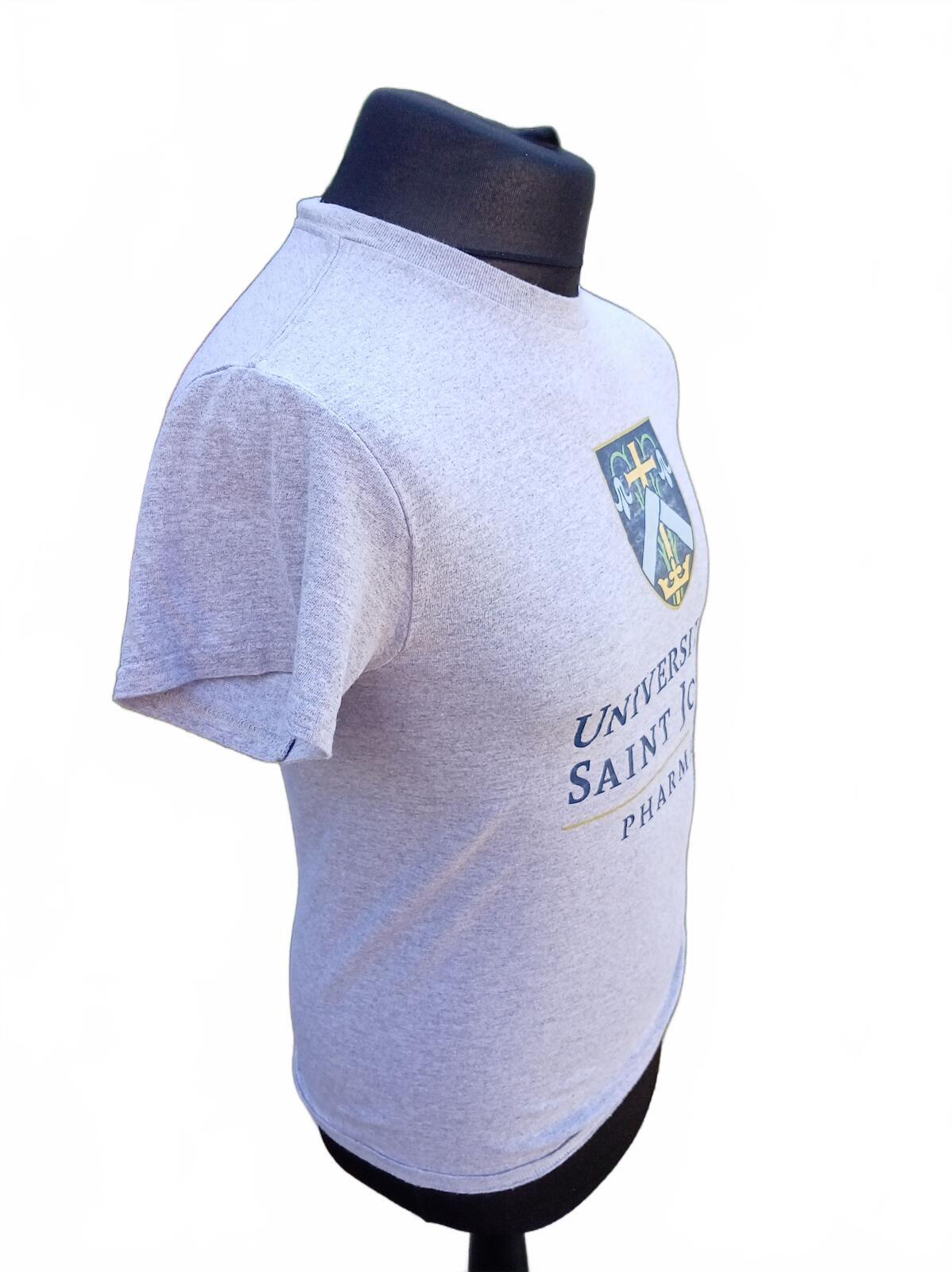 University of Saint Joseph Pharmacy T-Shirt Grey American College Extra Small