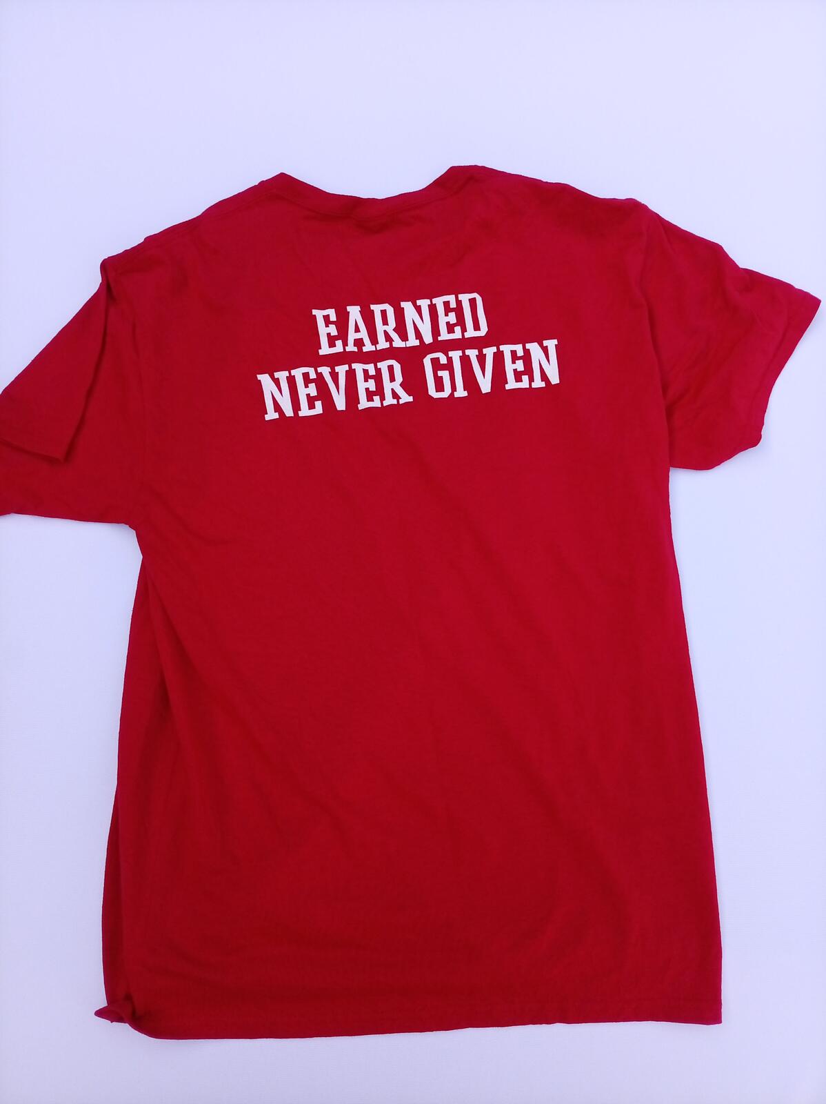 Lowell Volleyball 2020 Final Four T-Shirt - Red Graphic Tee Small S PTP 19"