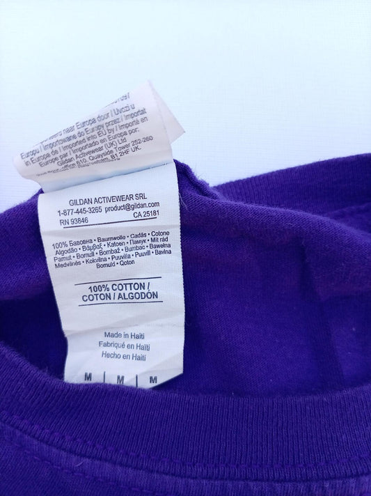 Carolina Experience Pro Football Showcase T-Shirt - Purple Gildan Medium 312