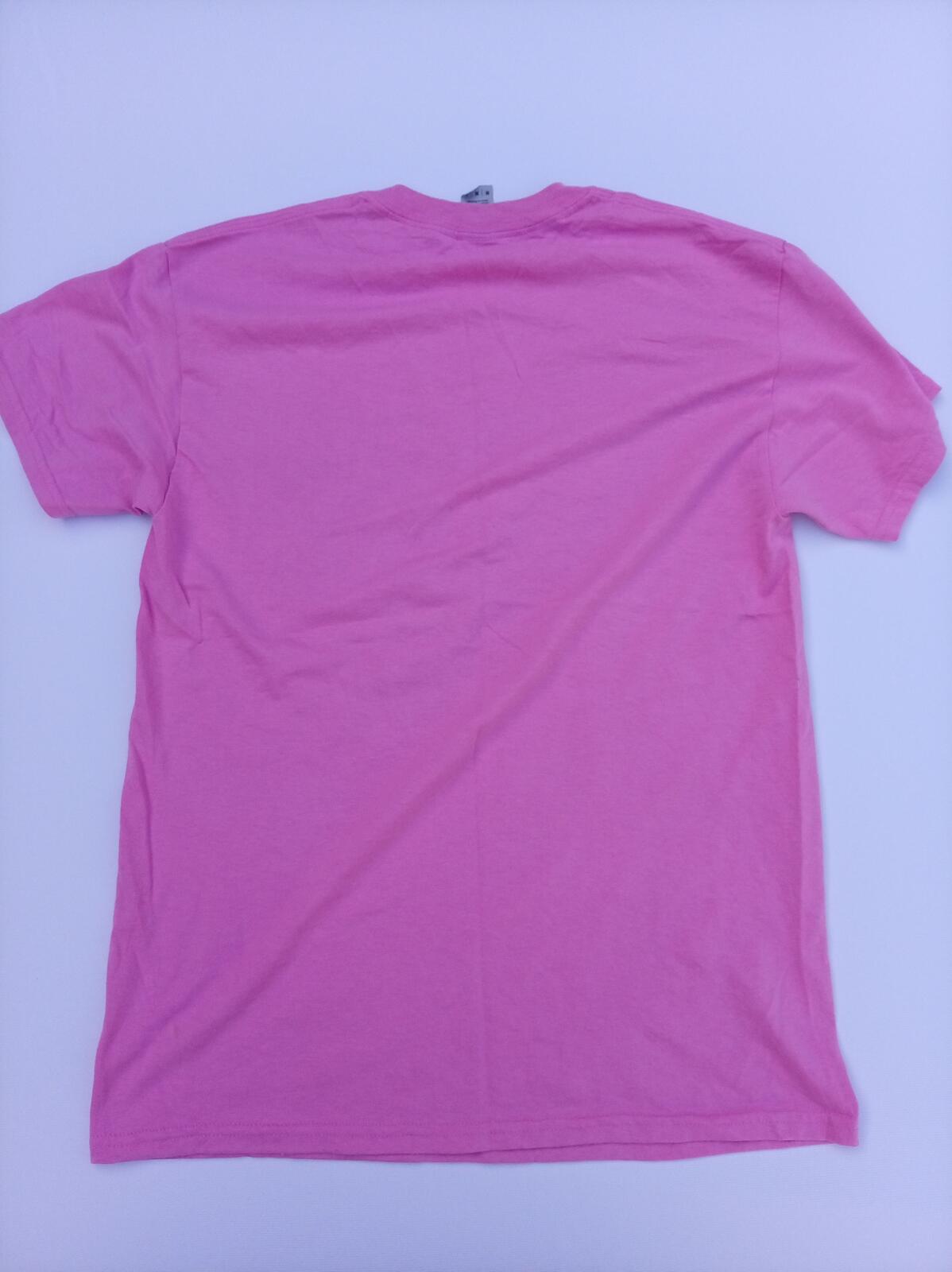 Combat Baseball Graphic T-Shirt - Pink - Size Medium M - Pit To Pit 18"