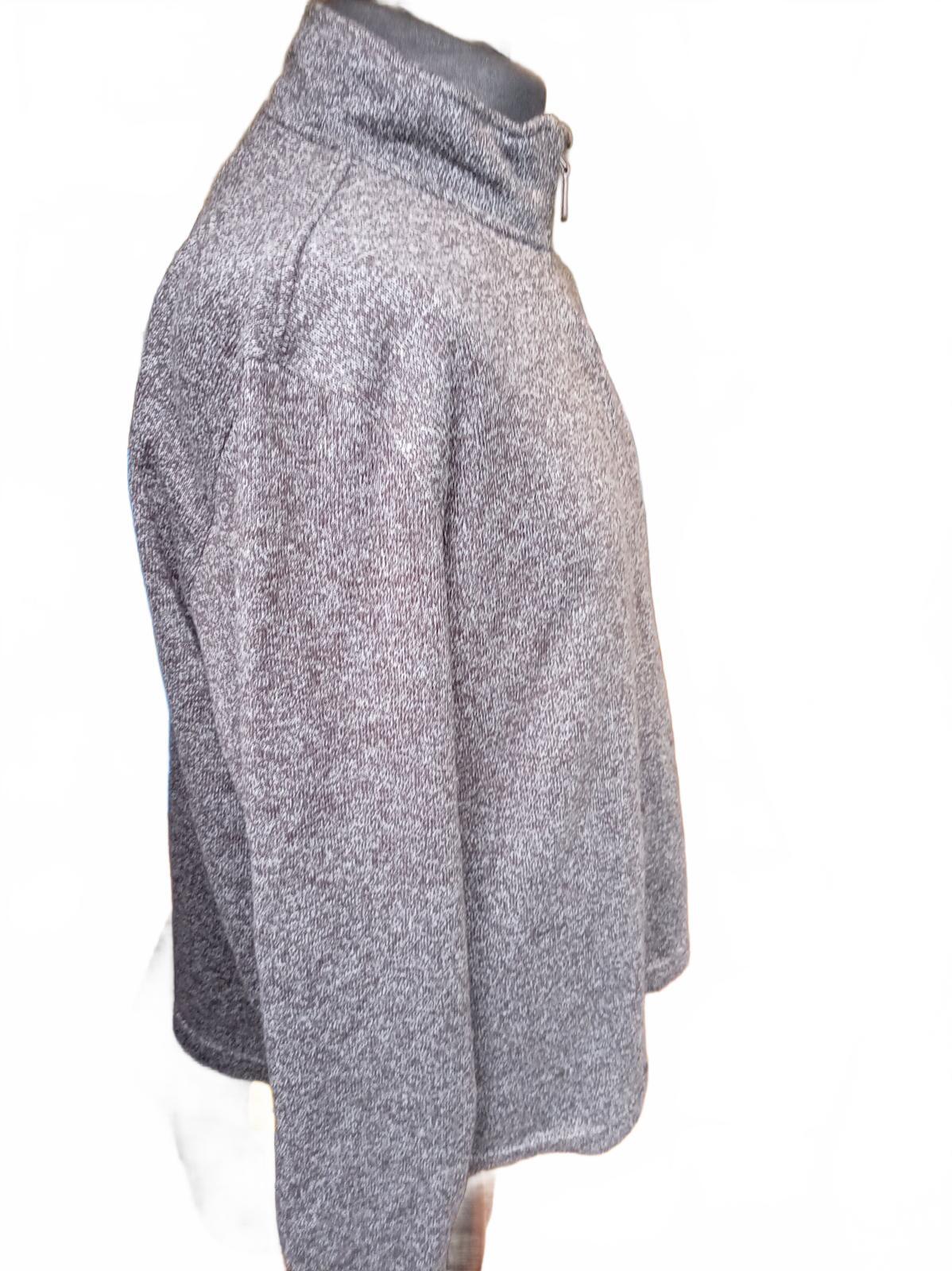 IZOD Men's Grey Half-Zip Fleece Pullover