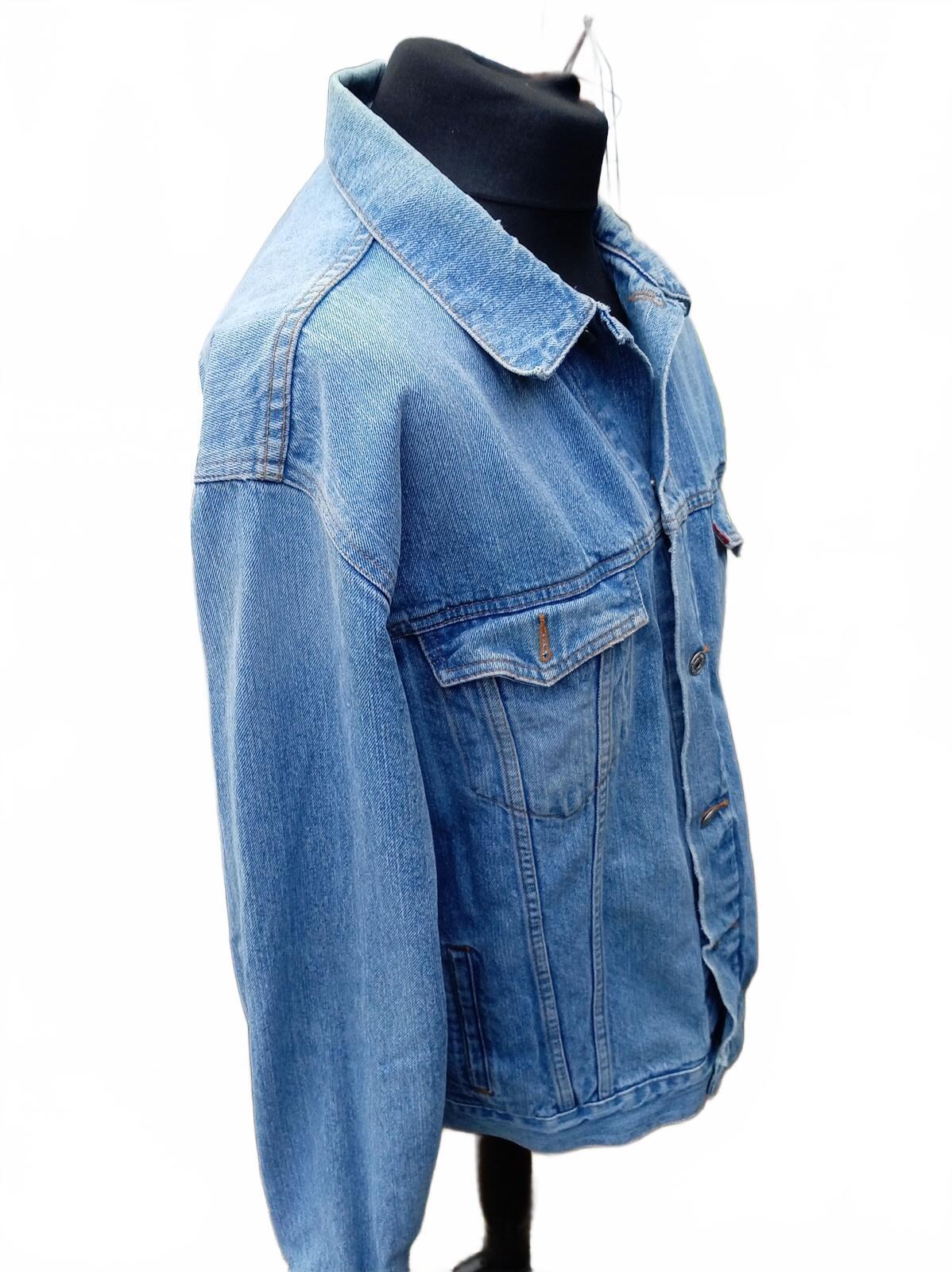 Vintage 90s Levis 70507 0500 Denim Trucker Jacket Men's XL Oversized Light Wash