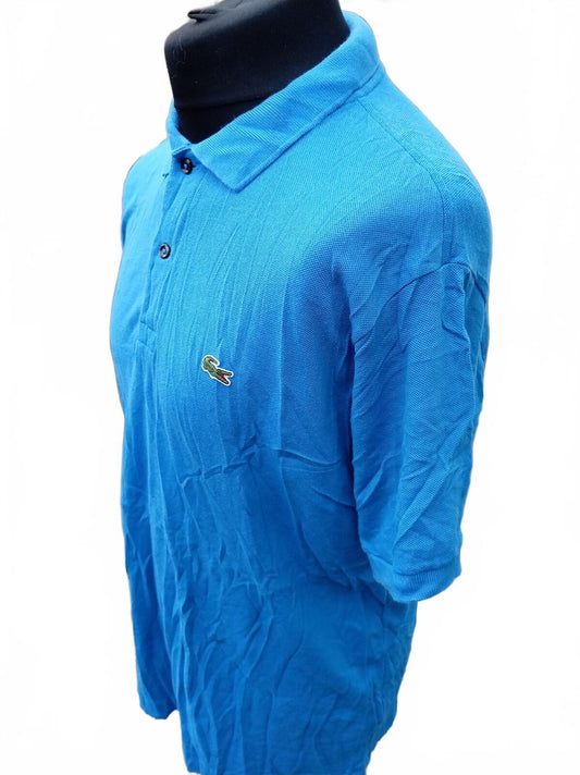 Lacoste Mens Polo Shirt XXL Size 7 Electric Blue Classic Piqué Short Sleeve