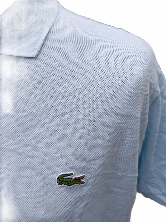 Lacoste Mens Polo Shirt XXL Size 7 Light Baby Blue Classic Piqué BNWT New Tags