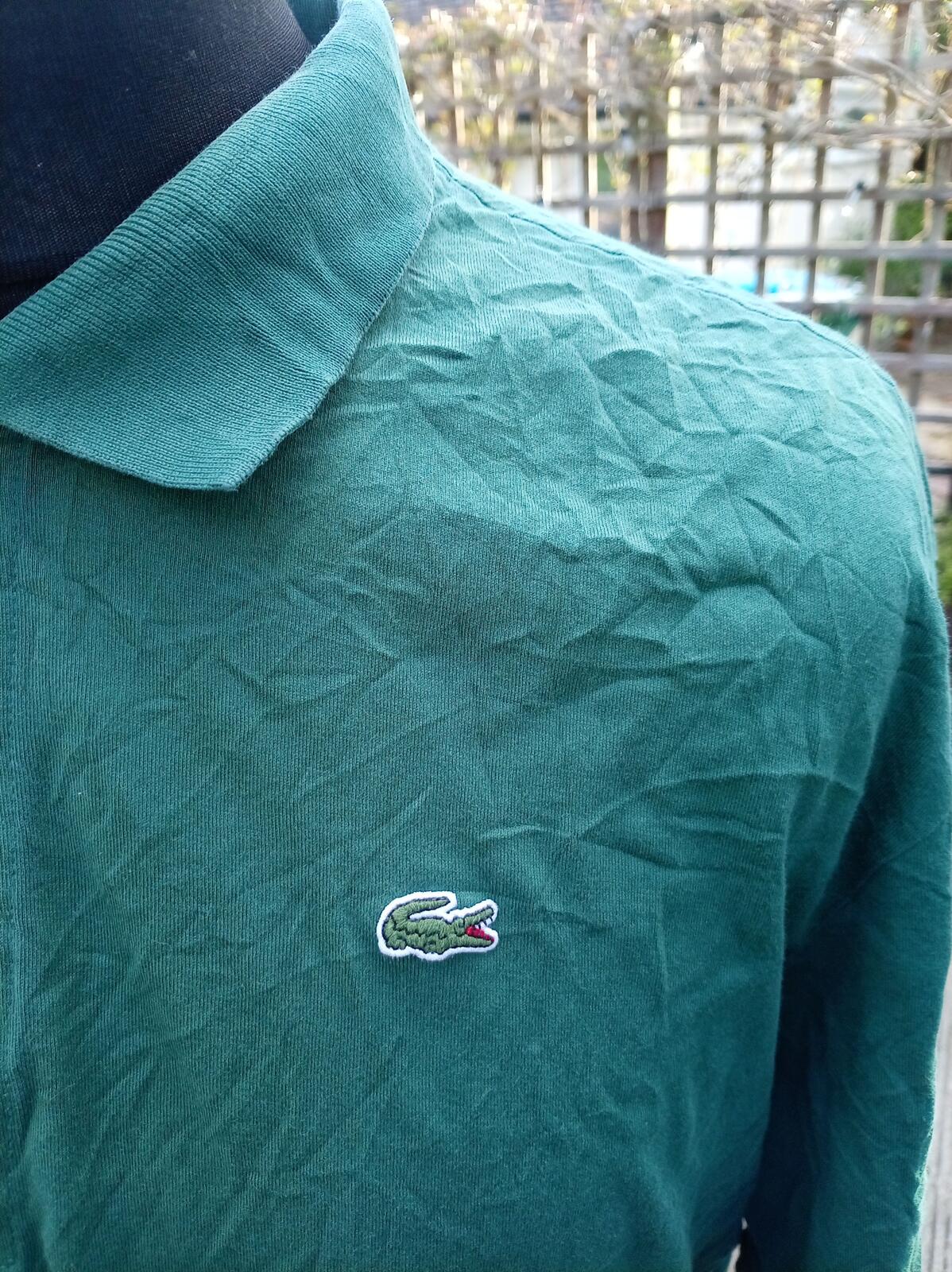 Lacoste Men’s Classic Pique Polo Shirt Emerald Green Size 8 3XL XXXL Big & Tall