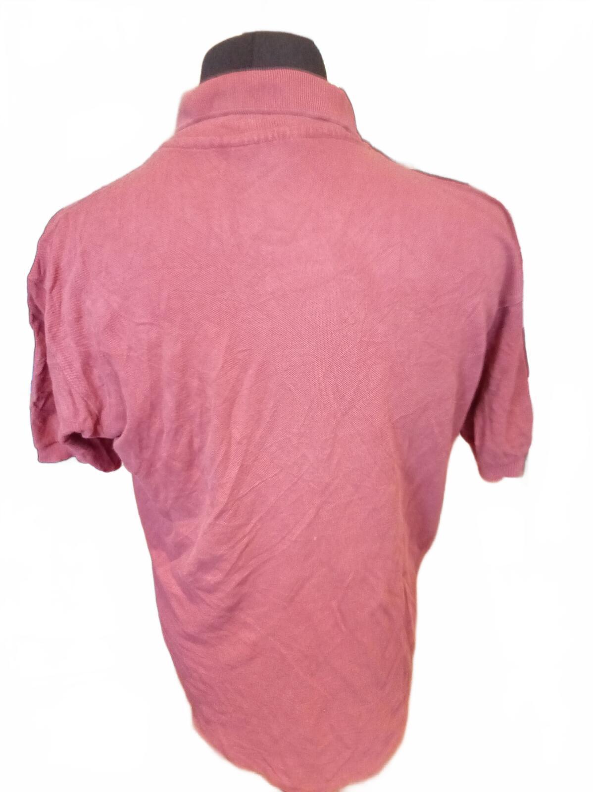 Lacoste Men’s Pink Short Sleeve Polo Shirt - Size 5 Large