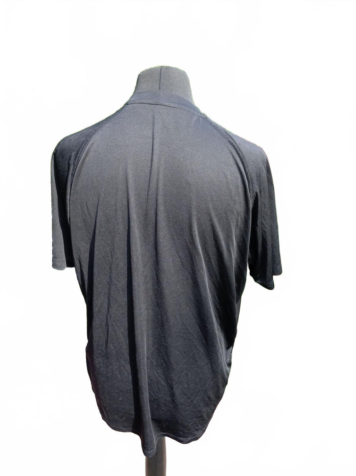 McKenzie Originals Black Short Sleeve Sports Top - XL