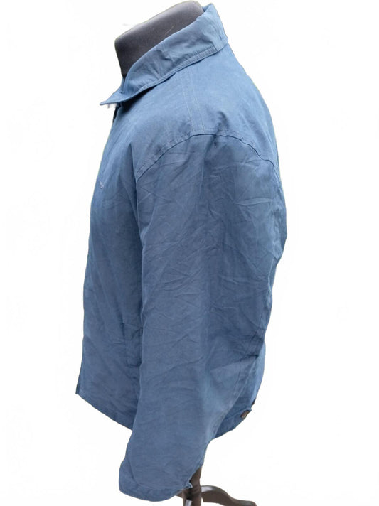 Dockers Men's Lightweight Harrington Jacket Size Large L Slate Blue Navy Casual