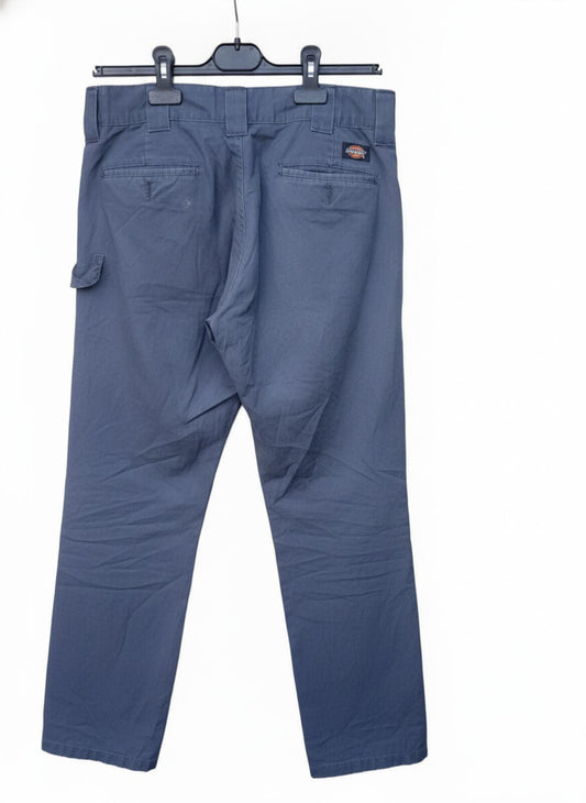 Dickies 874 Original Fit Work Pants 32x34 Charcoal Grey Straight Leg Trousers