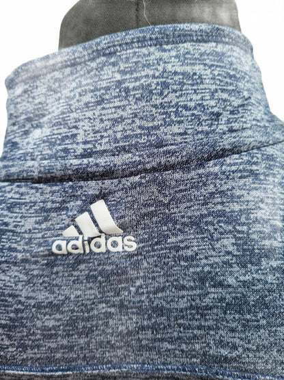 Adidas KodaBank Blue Heathered Quarter Zip XL Pullover