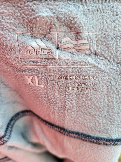 Adidas KodaBank Blue Heathered Quarter Zip XL Pullover