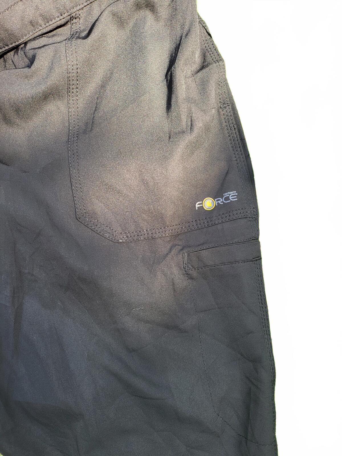 Carhartt Force Scrub Pants Mens Medium Grey Utility Workwear Cargo Combat M