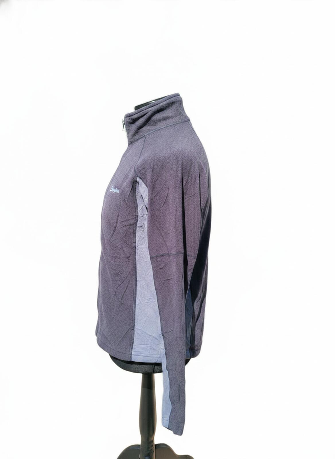 Berghaus 1/4 Zip Fleece Men's Medium M Dark Grey Charcoal Microfleece Pullover
