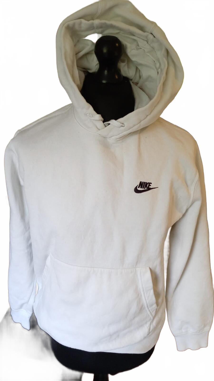 Nike Sportswear Club Fleece Hoodie - White - Men's Medium (FA21)