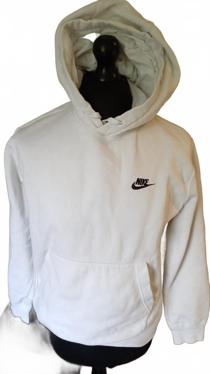 Nike Sportswear Club Fleece Hoodie - White - Men's Medium (FA21)
