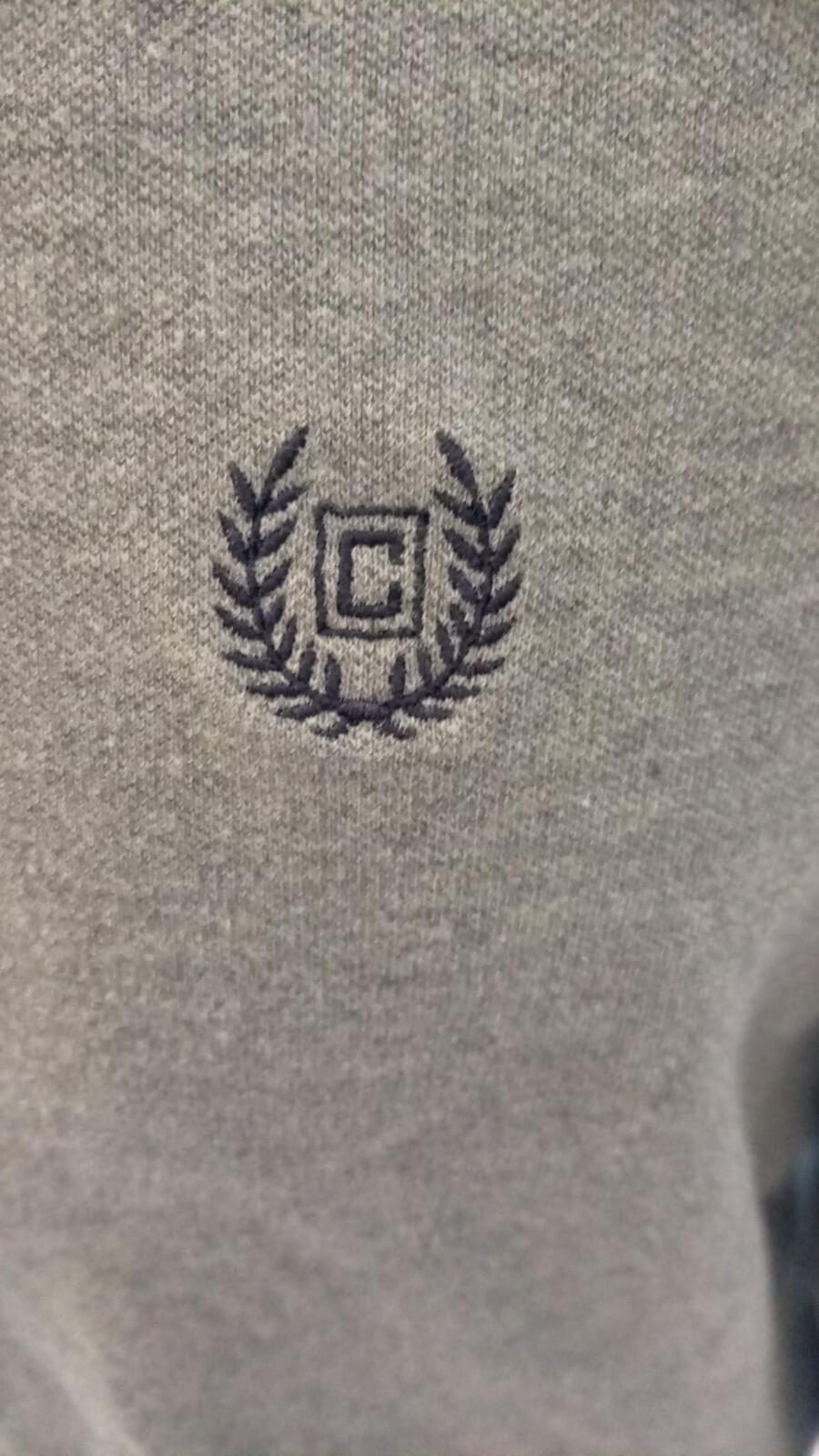Chaps Quarter‑Zip Pullover – Grey – Size Large