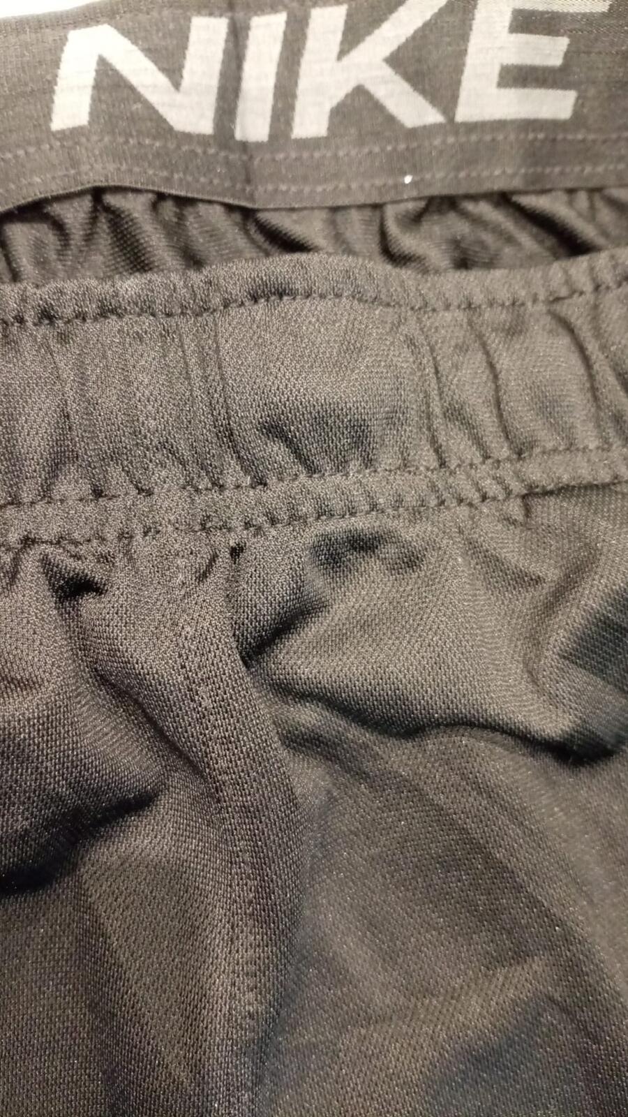 Nike Black Athletic Shorts with Elastic Waistband - Small