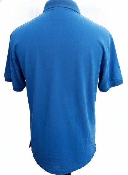 Lacoste Classic Blue Short Sleeve Polo Shirt - Size 6 XL