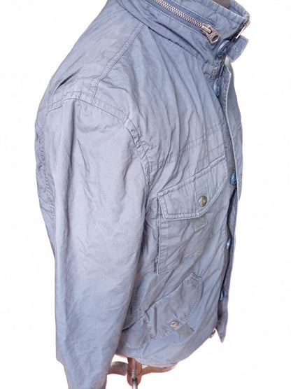 Dockers Men's XL Field Jacket - Slate Blue Grey - M-65 Military Style