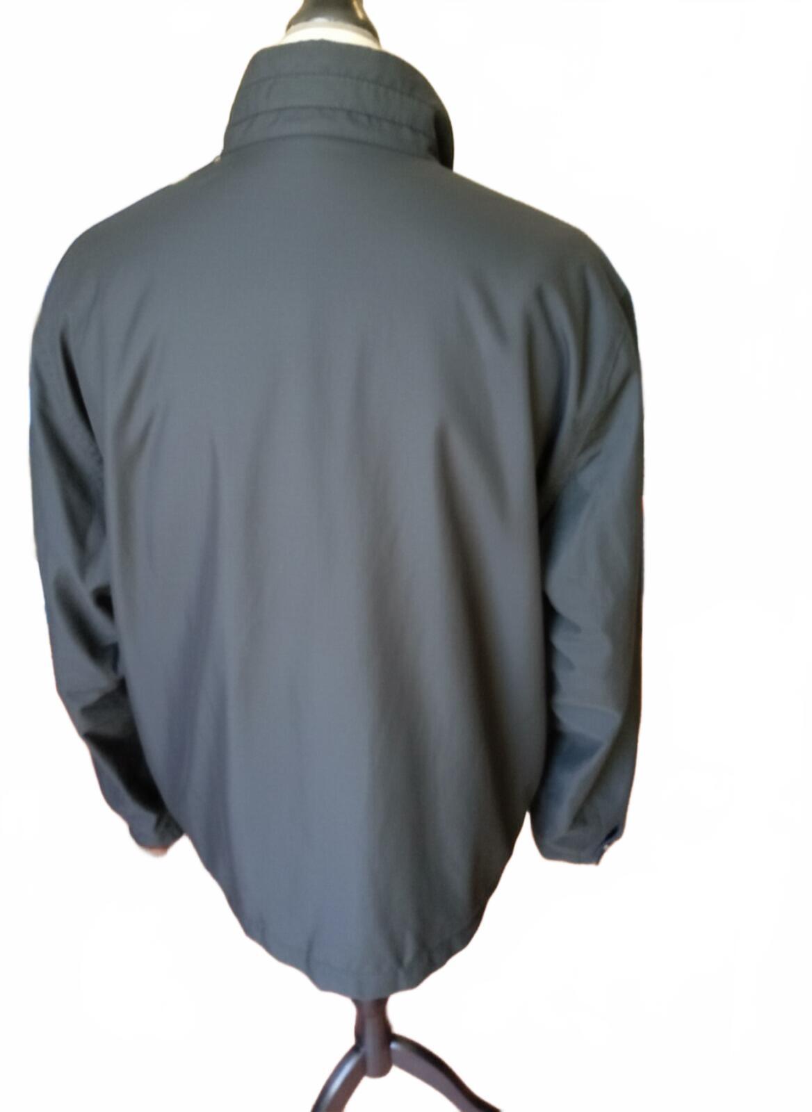 Vintage 90s/Y2K Dockers Black Jacket - Size XXL TALL  - Big & Tall Windbreaker