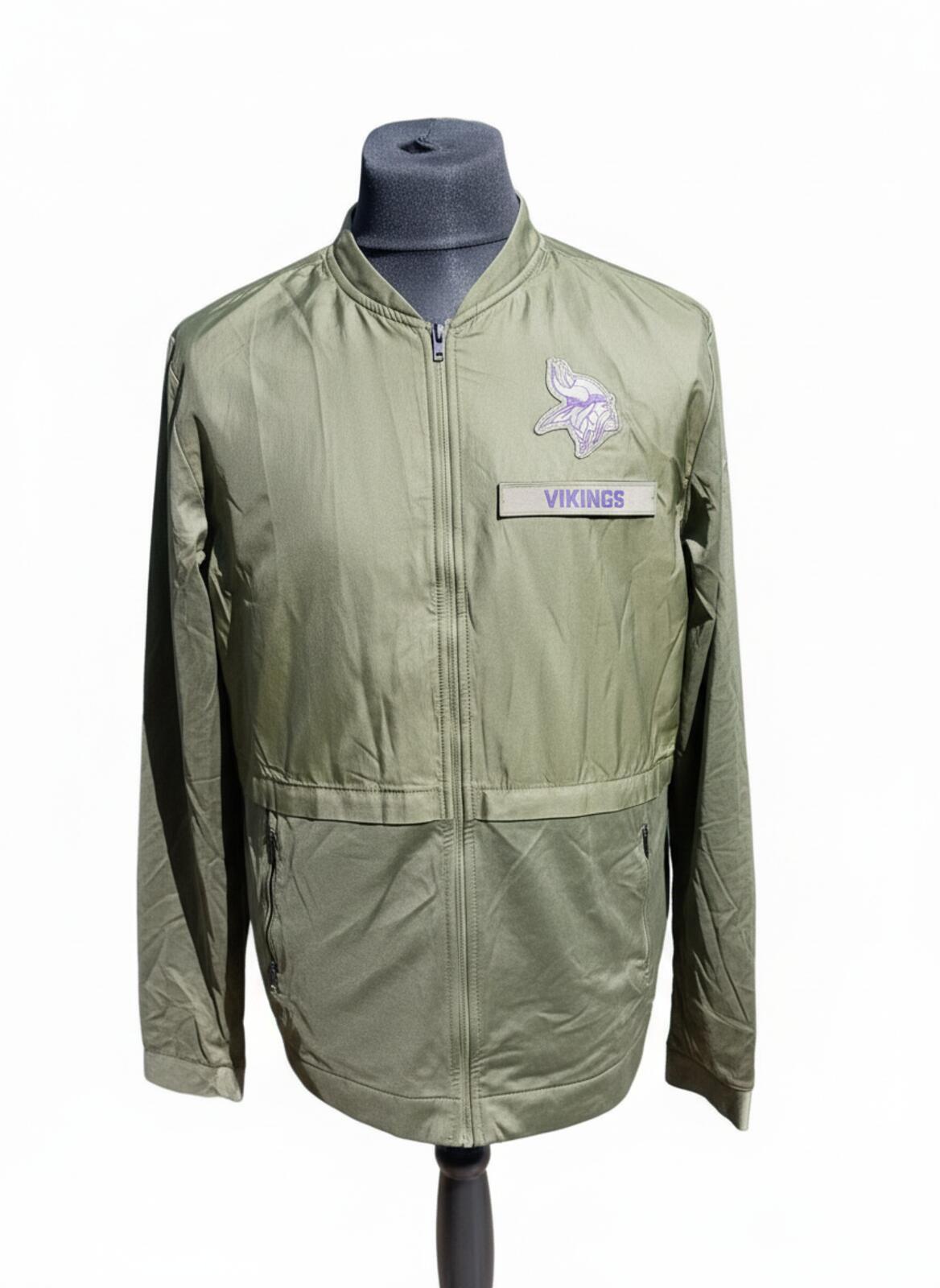 Nike NFL Minnesota Vikings Salute to Service Jacket - Medium - HO18