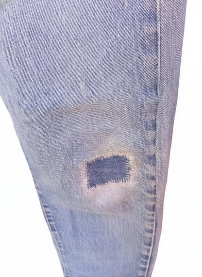Levi’s 501 Men’s Jeans W31 L30 PC9 00501‑2331 – Straight Leg Blue Denim Patch