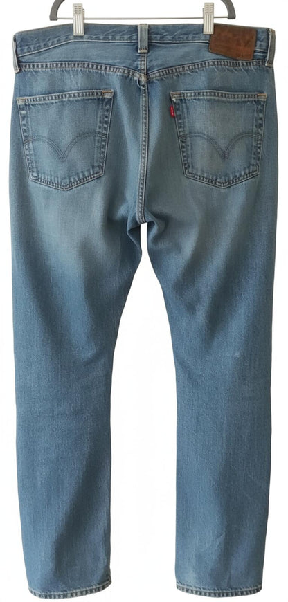 Levi's Vintage Look Blue Denim Jeans - Made 2009 - W34 L32