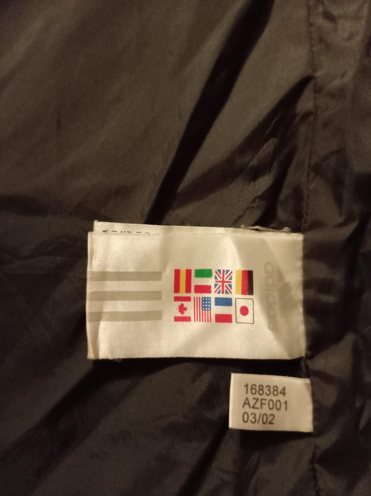 Adidas Vintage Puffer Jacket (Black, Size XL)