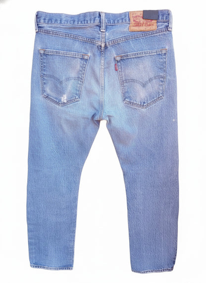 Levi’s 501 Men’s Jeans W31 L30 PC9 00501‑2331 – Straight Leg Blue Denim Patch